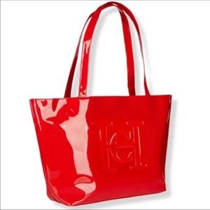 Carolina Herrera Large Red Tote